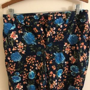 Floral Cropped Pants from Target